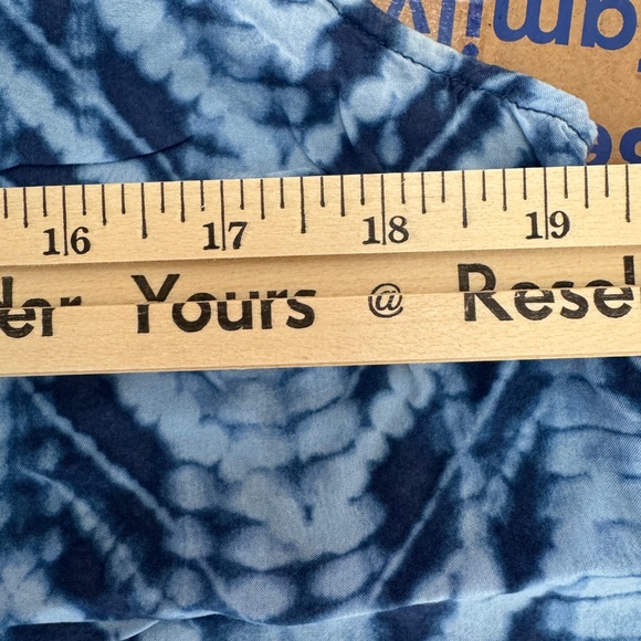 EDDIE Bauer Sleeveless Tank Top Blue Women's Size Extra Large Herringbone Womens - Picture 15 of 15